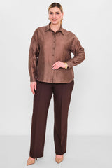 Laluce - Plus Size Shirt (L2.Y26.GML.2G152) - 8690200082610