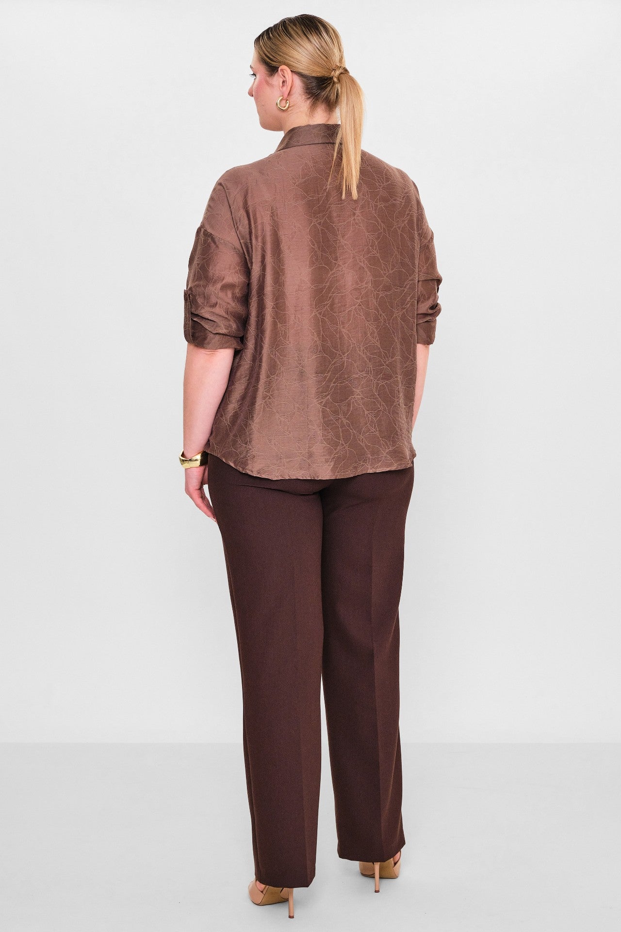 Laluce - Plus Size Shirt (L2.Y26.GML.2G152) - 8690200082610