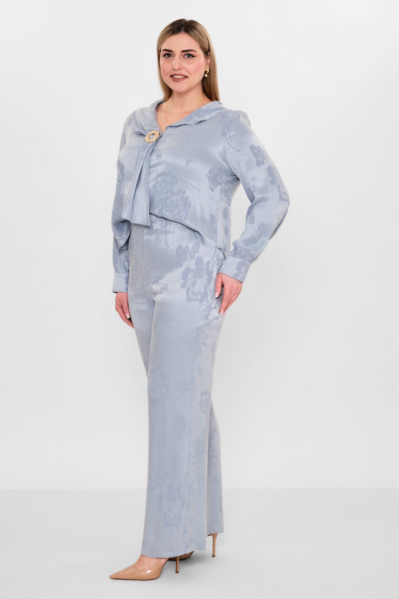 Laluce - Plus Size Trousers (L2.Y26.PNT.2P231) - 8690200082672