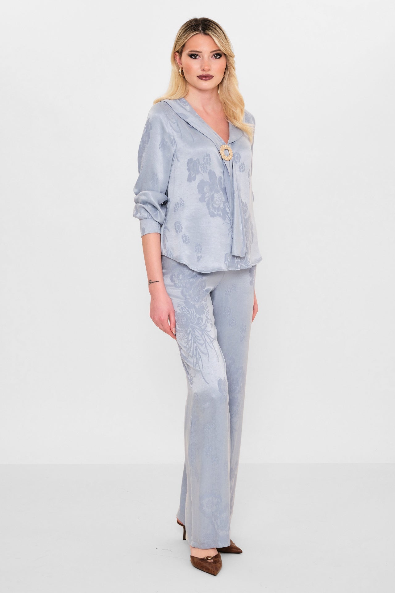 Laluce - Plus Size Blouse (LL.Y26.BL.LB198) - 8690200082726