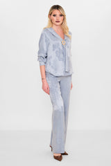 Laluce - Plus Size Blouse (LL.Y26.BL.LB198) - 8690200082726