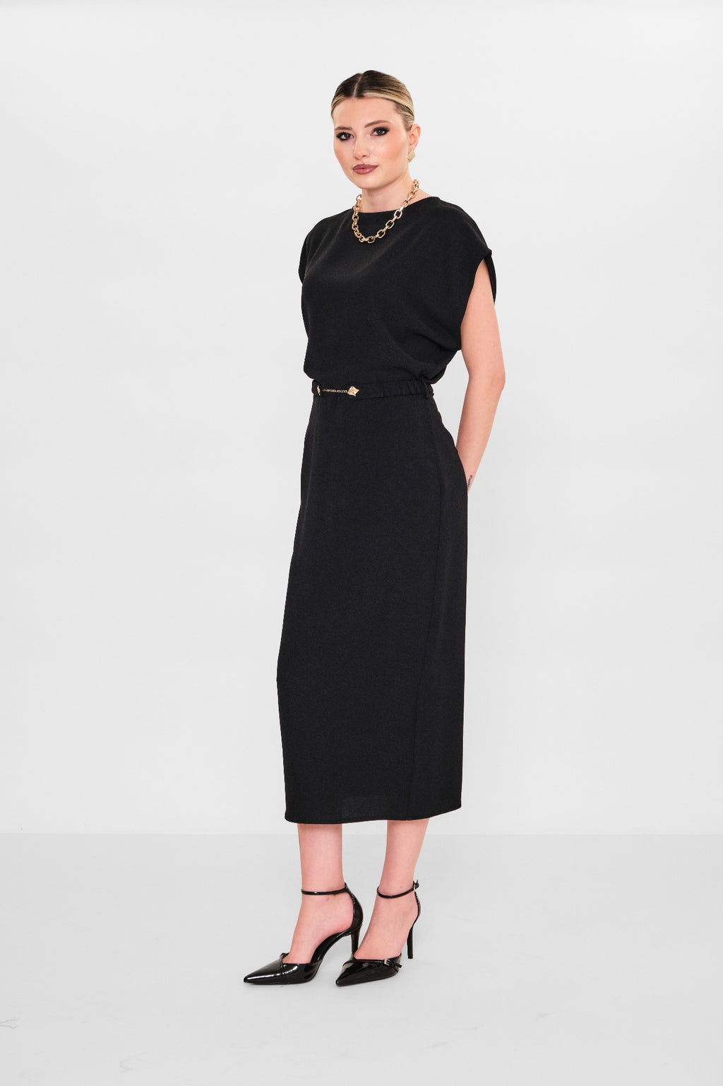 Laluce - Plus Size Dress (LL.Y26.ELB.LE655) - 8690200082795