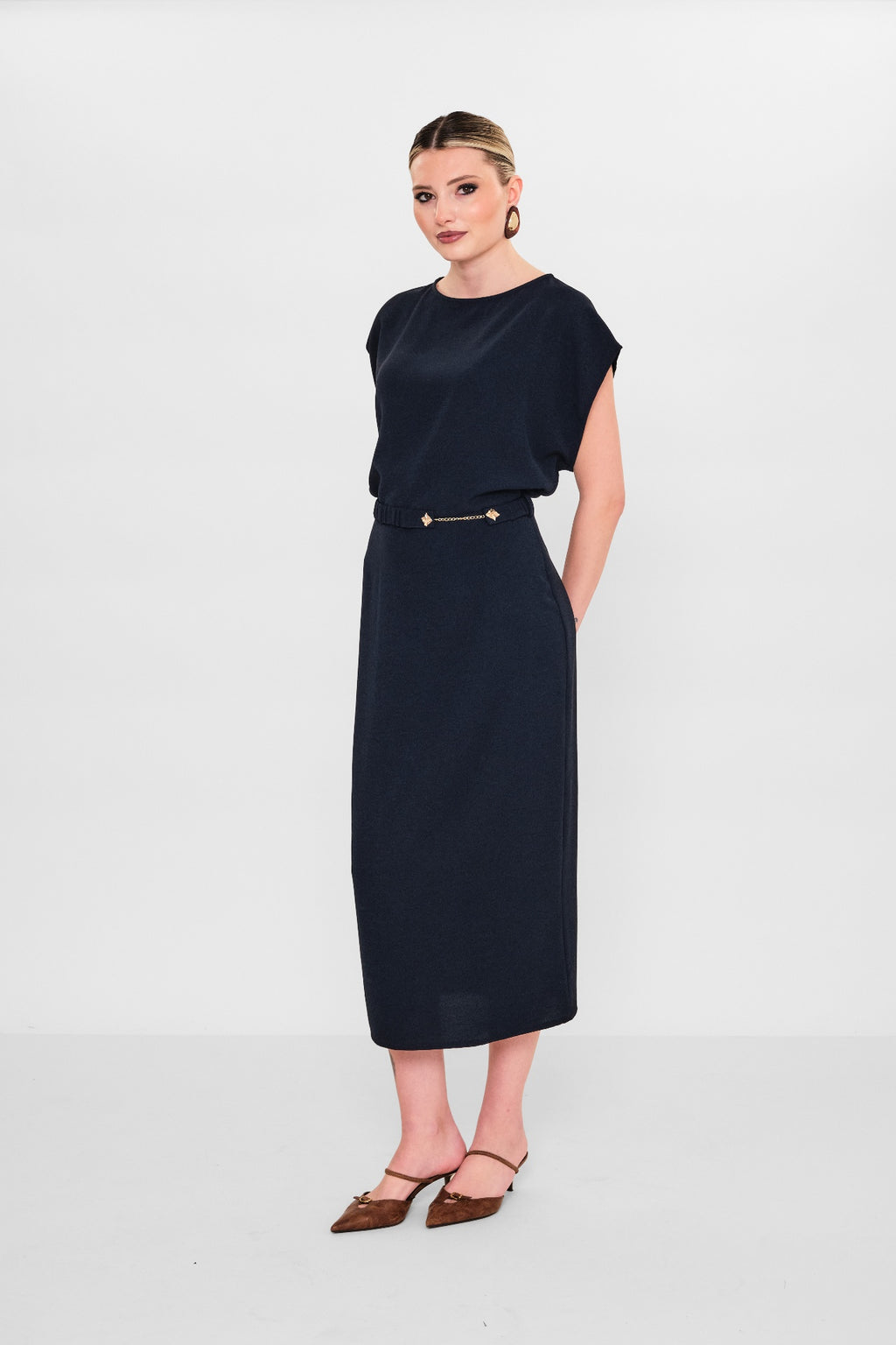 Laluce - Plus Size Dress (LL.Y26.ELB.LE655) - 8690200082818