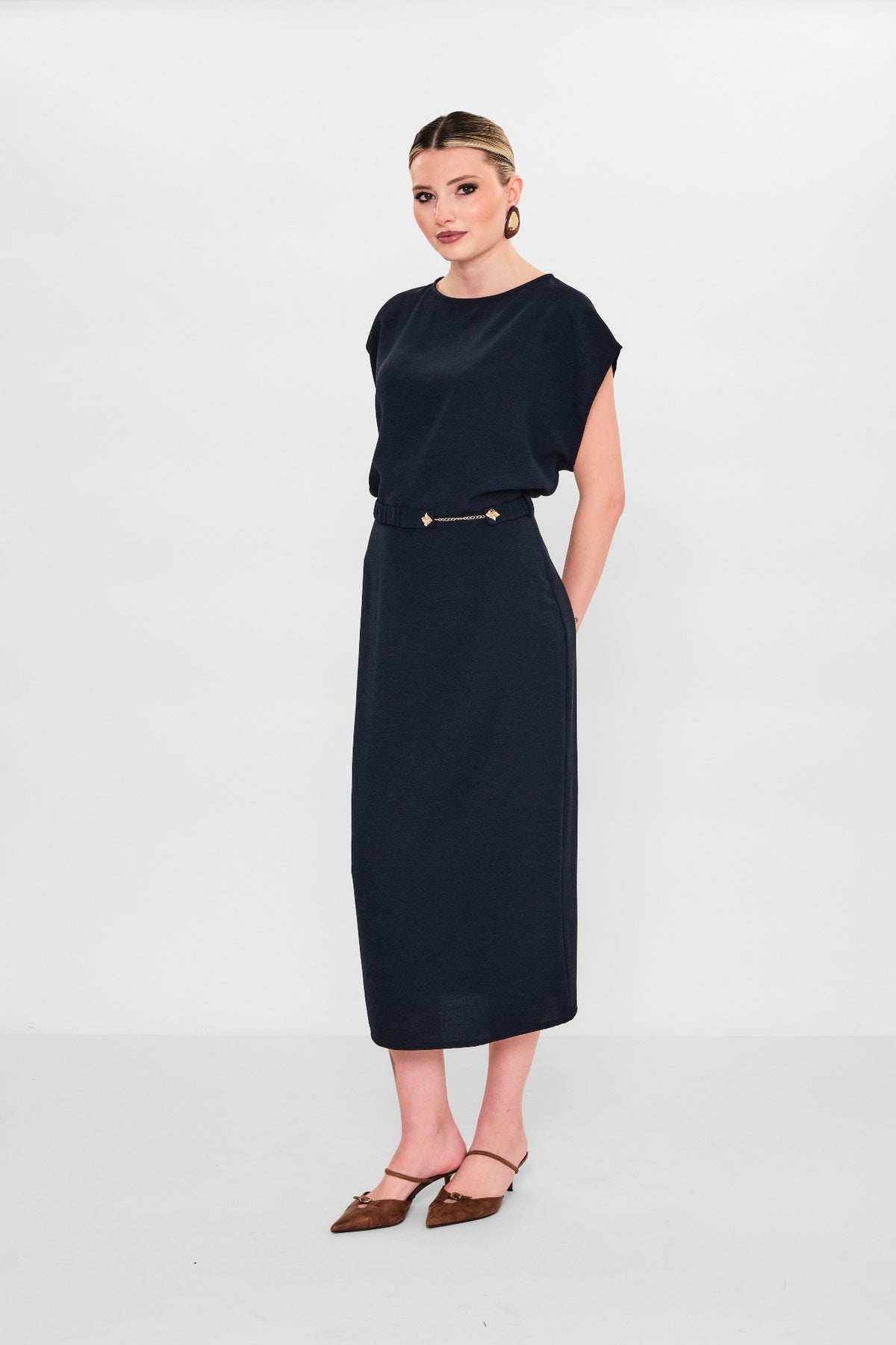 Laluce - Plus Size Dress (LL.Y26.ELB.LE655) - 8690200082818