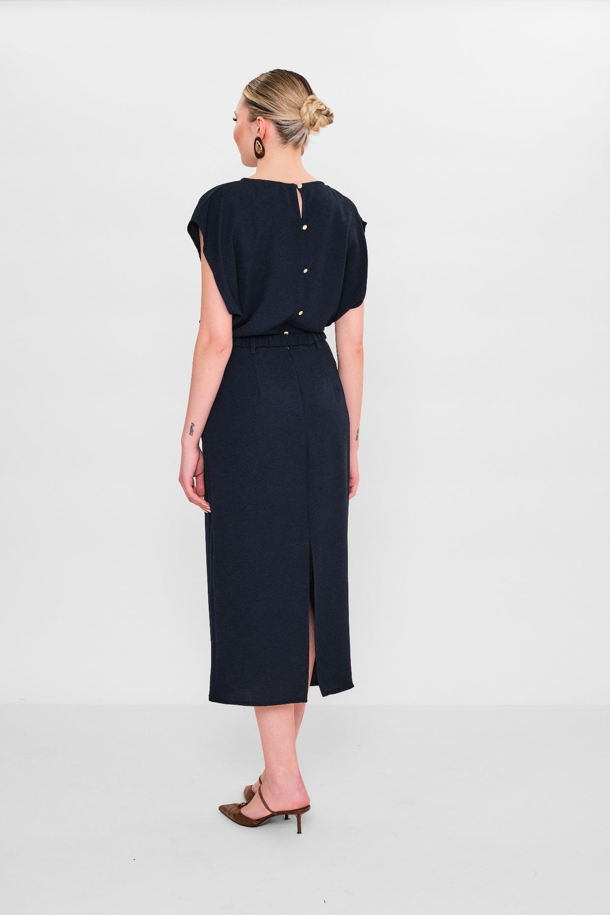 Laluce - Plus Size Dress (LL.Y26.ELB.LE655) - 8690200082818