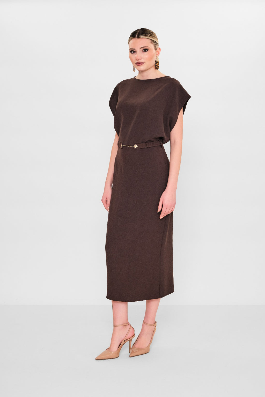 Laluce - Plus Size Dress (LL.Y26.ELB.LE655) - 8690200082825