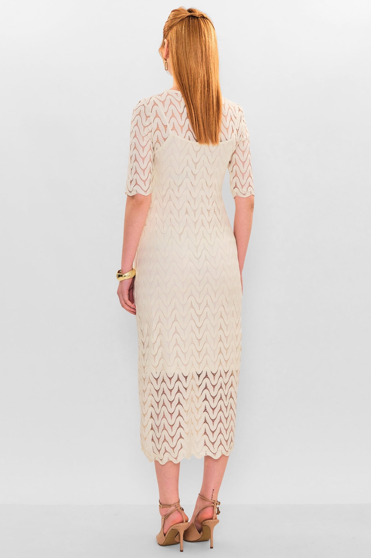 Laluce - Plus Size Dress (LL.Y26.ELB.LE662) - 8690200082870