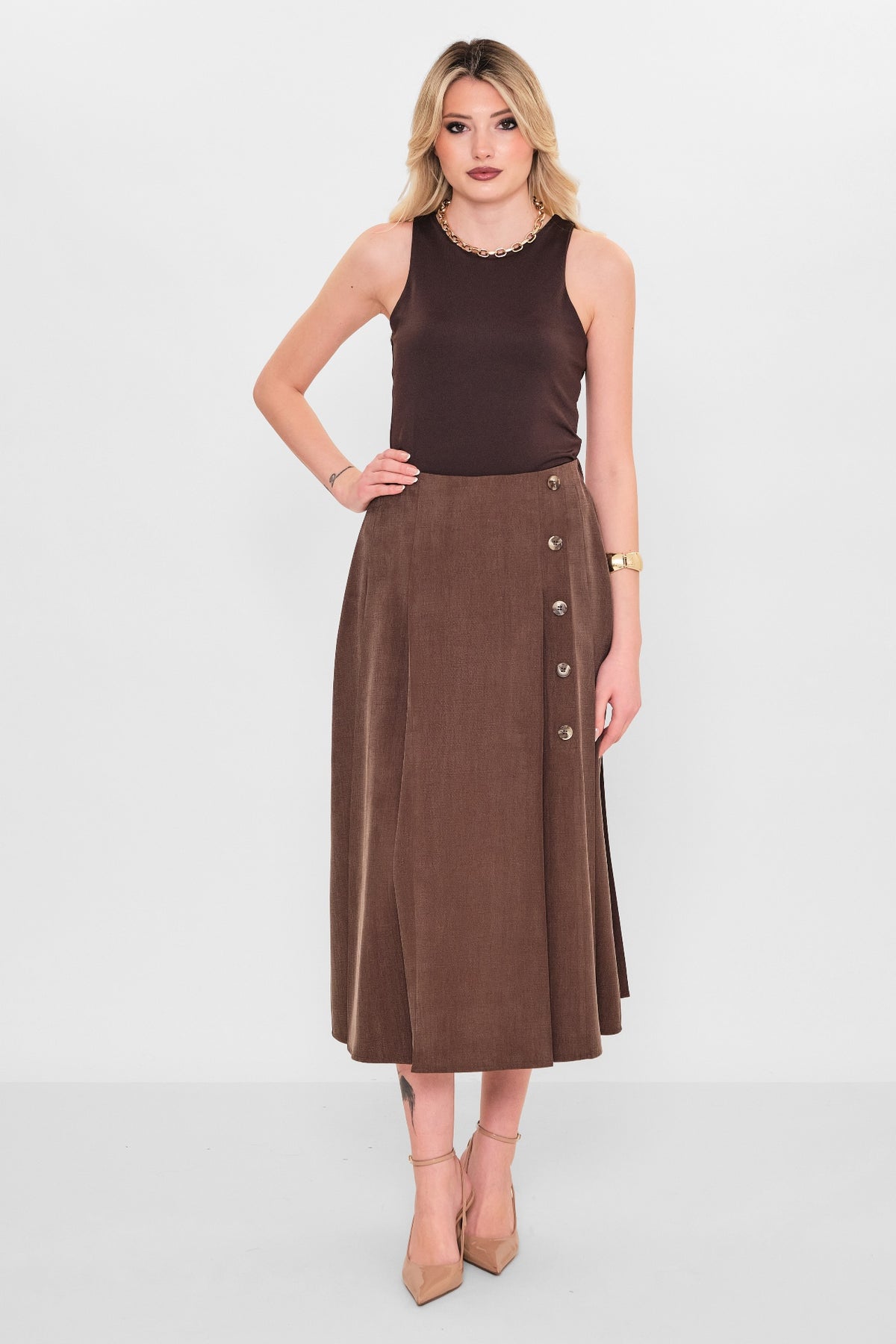 Qm - Plus Size Skirt (QM.Y26.EK.QD82) - 8690200083914