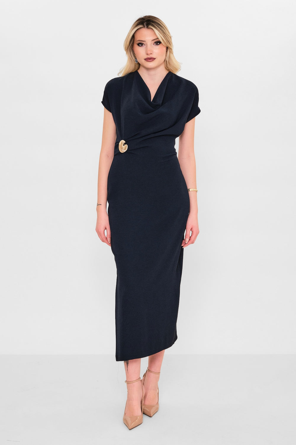 Qm - Plus Size Dress (QM.Y26.ELB.QE418) - 8690200084003