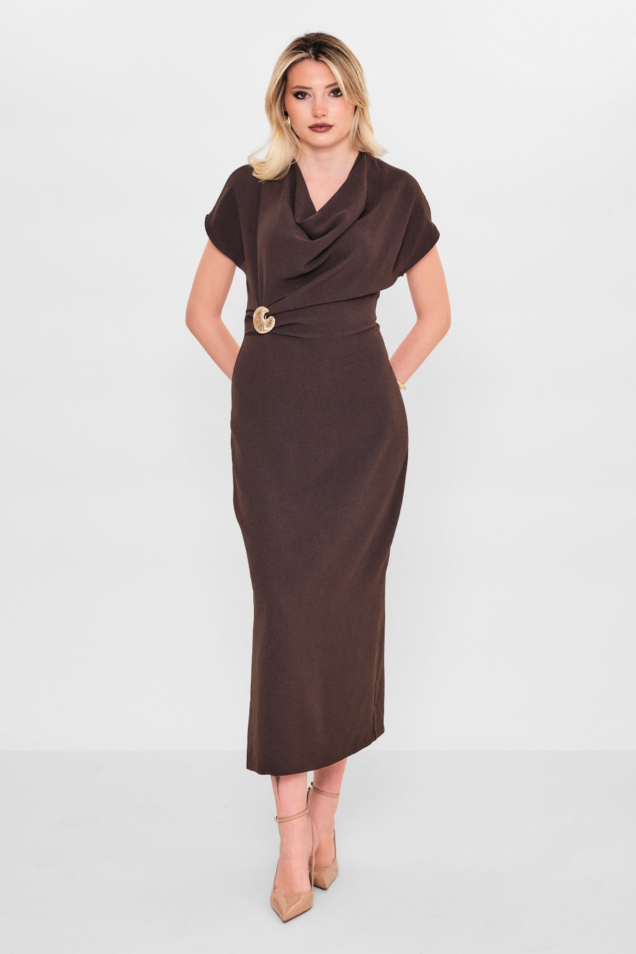 Qm - Plus Size Dress (QM.Y26.ELB.QE418) - 8690200084010