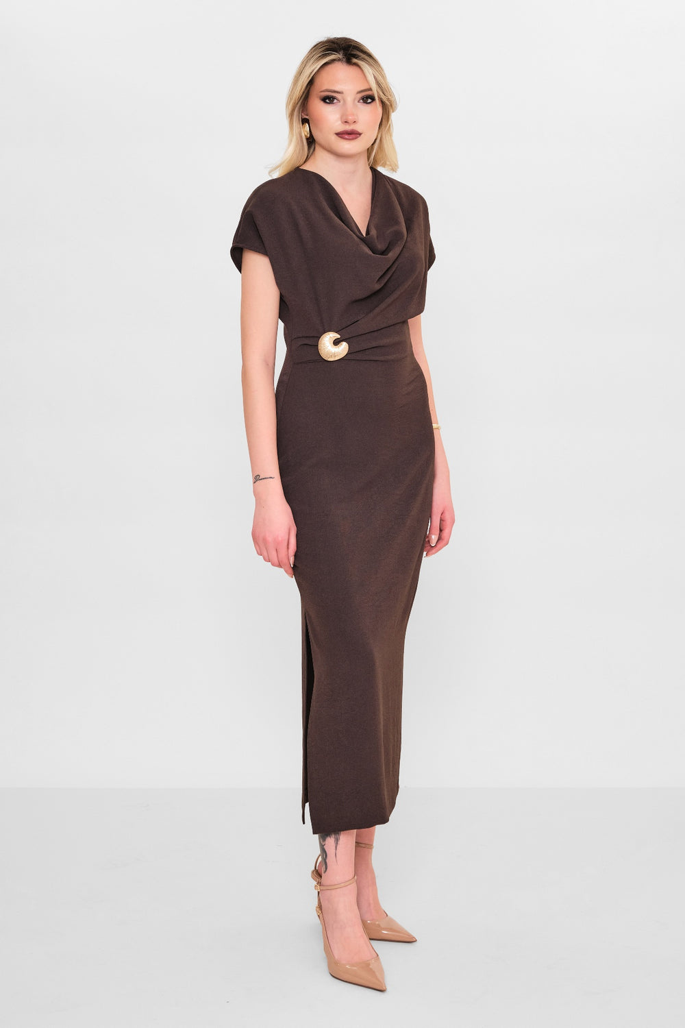 Qm - Plus Size Dress (QM.Y26.ELB.QE418) - 8690200084010