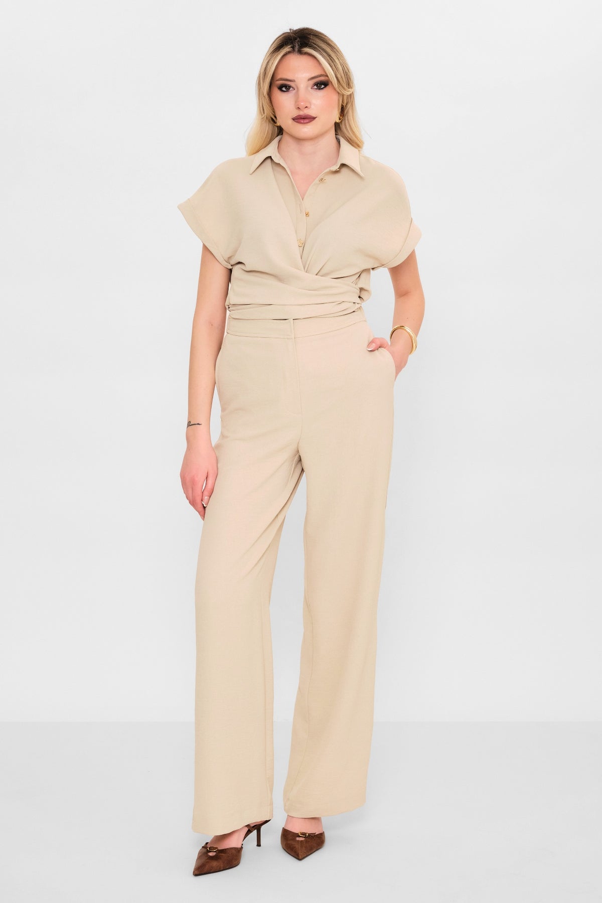 Qm - Plus Size Trousers (QM.Y26.PNT.QP203) - 8690200084188