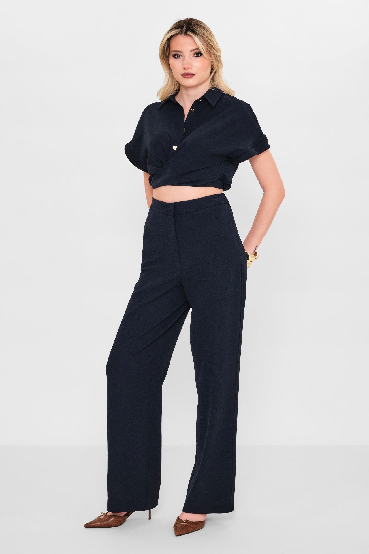 Qm - Plus Size Trousers (QM.Y26.PNT.QP203) - 8690200084195