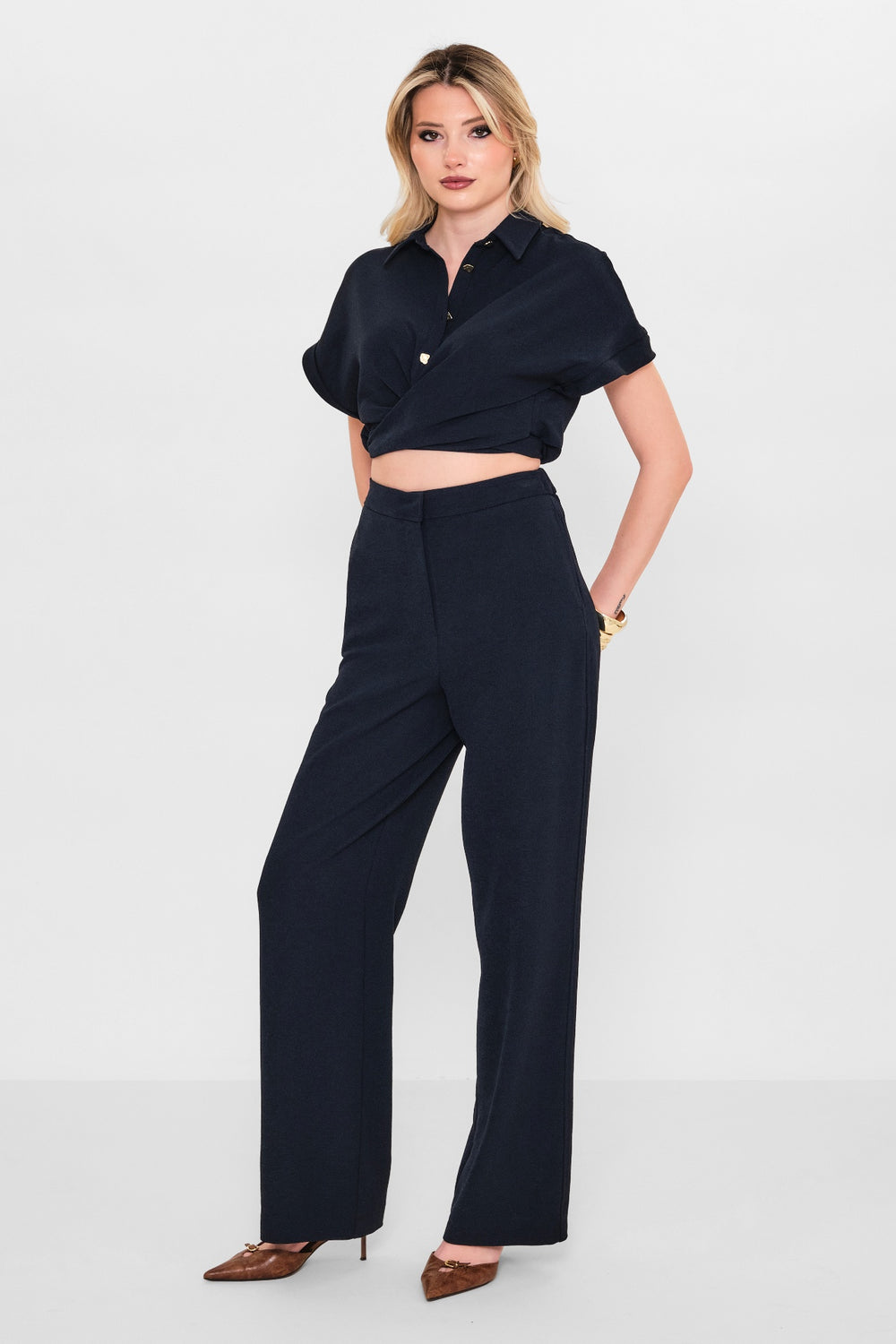 Qm - Plus Size Trousers (QM.Y26.PNT.QP203) - 8690200084195