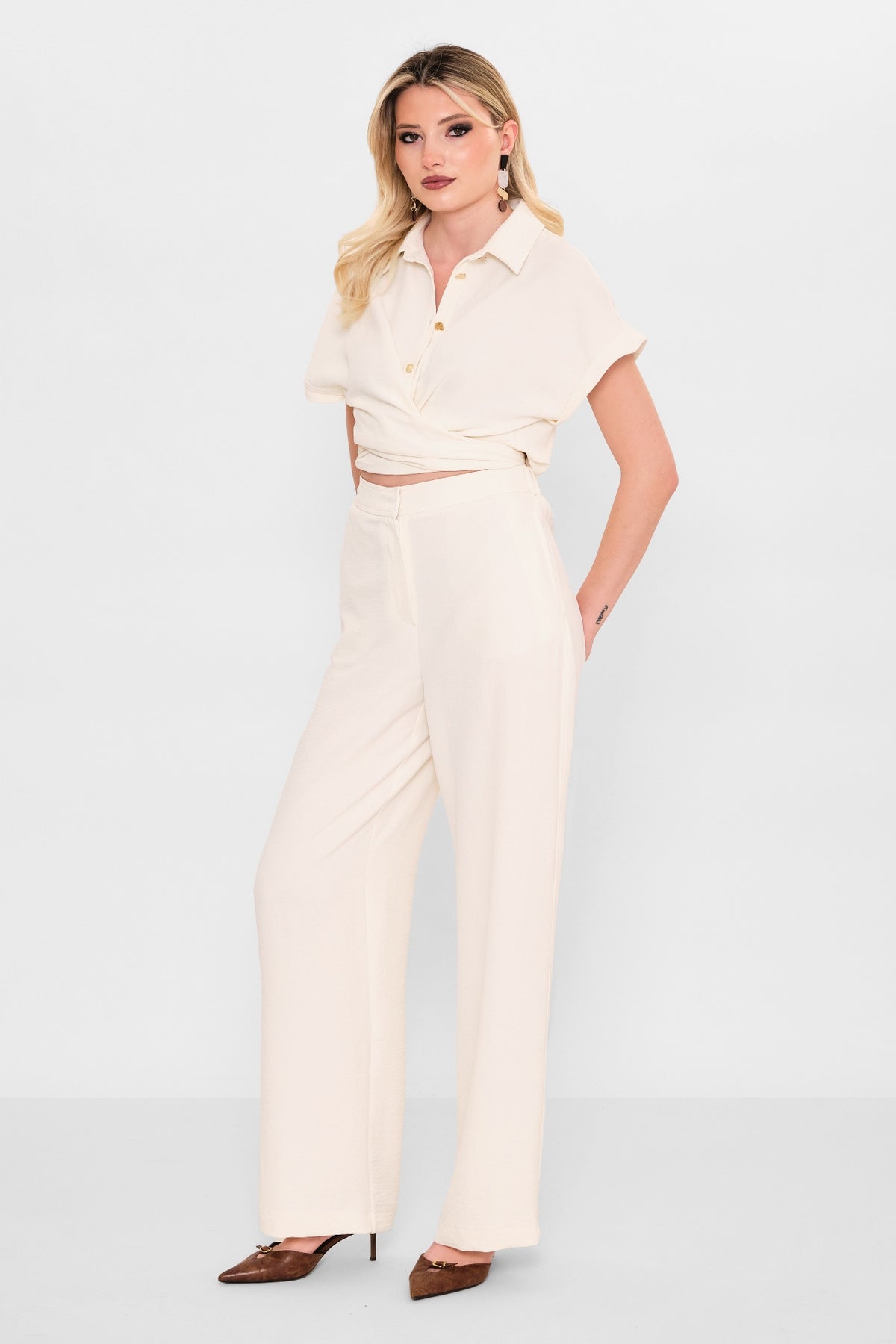 Qm - Plus Size Trousers (QM.Y26.PNT.QP203) - 8690200084218