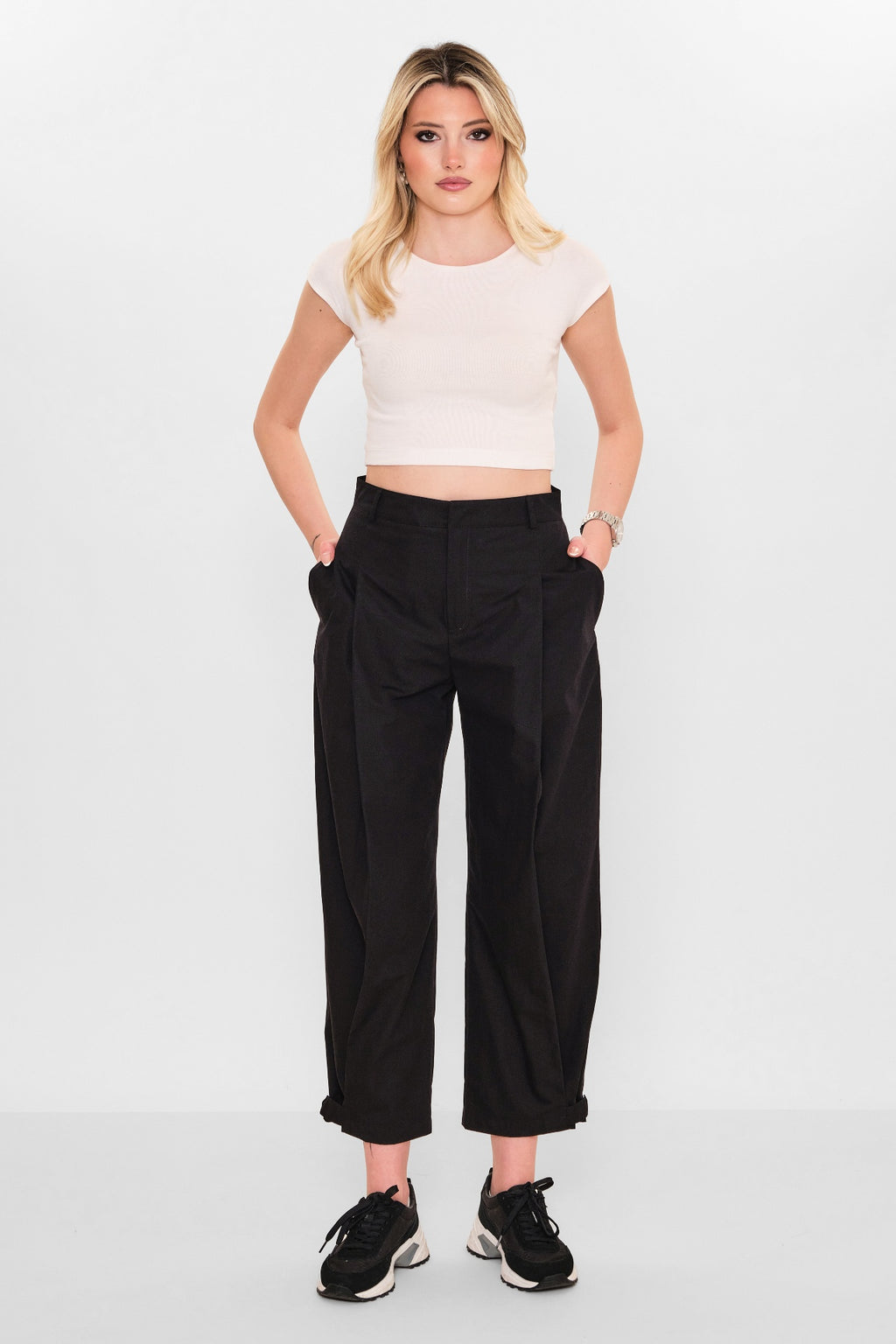 Qm - Plus Size Trousers (QM.Y26.PNT.QP206) - 8690200084270