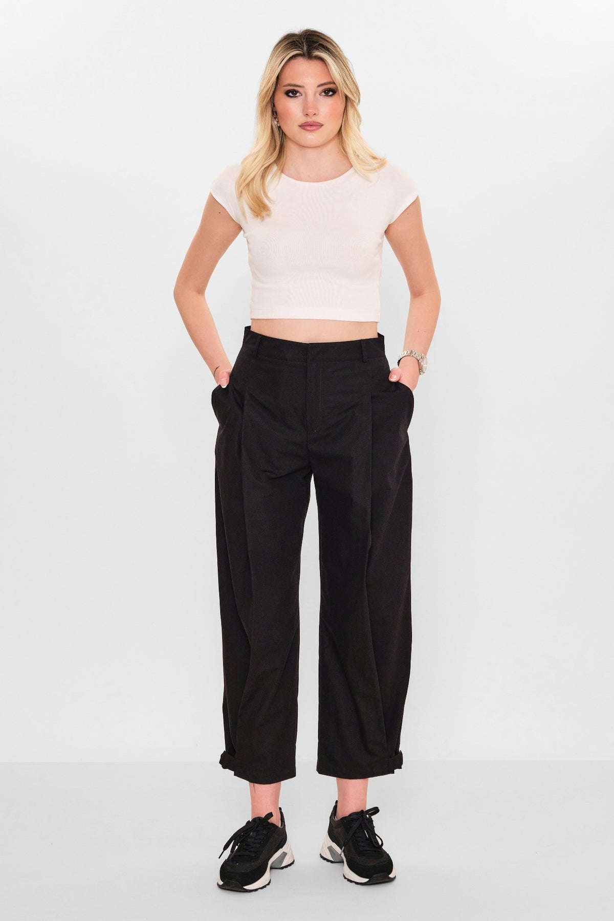 Qm - Plus Size Trousers (QM.Y26.PNT.QP206) - 8690200084270