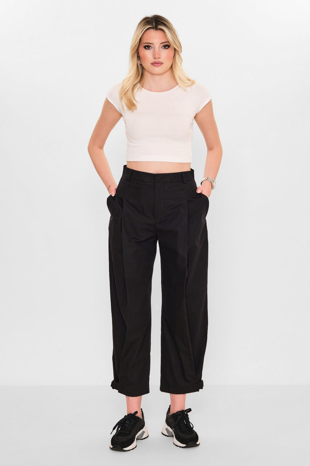 Qm - Plus Size Trousers (QM.Y26.PNT.QP206) - 8690200084270