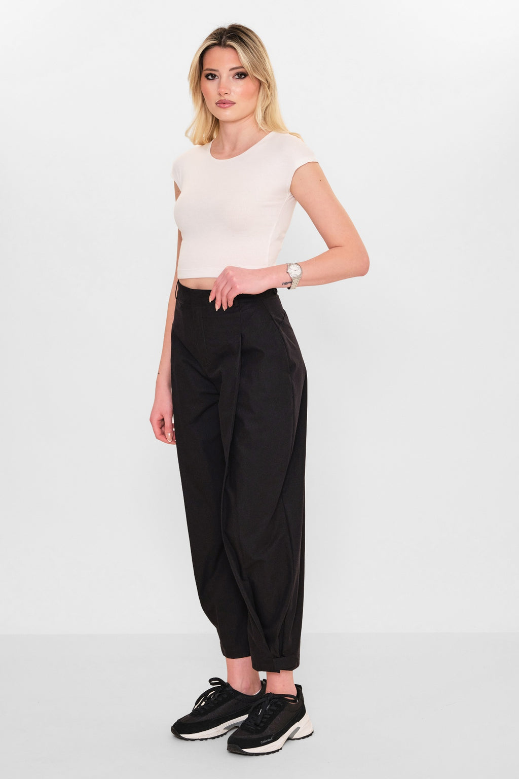Qm - Plus Size Trousers (QM.Y26.PNT.QP206) - 8690200084270