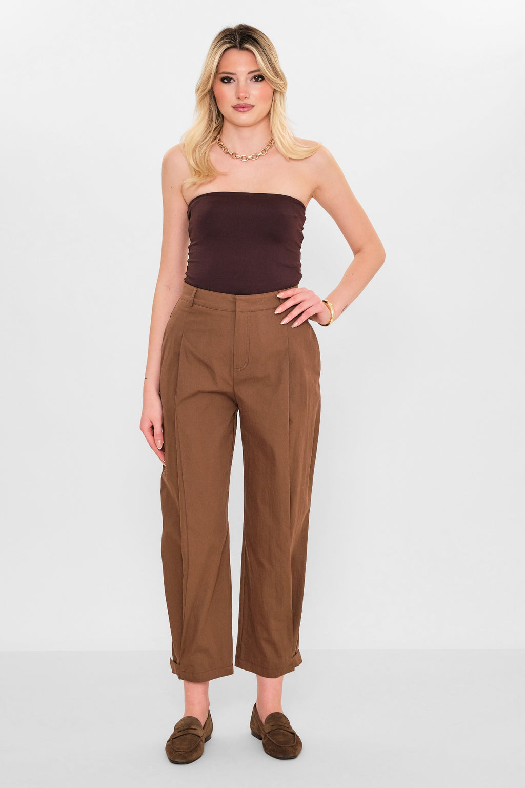 Qm - Plus Size Trousers (QM.Y26.PNT.QP206) - 8690200084287