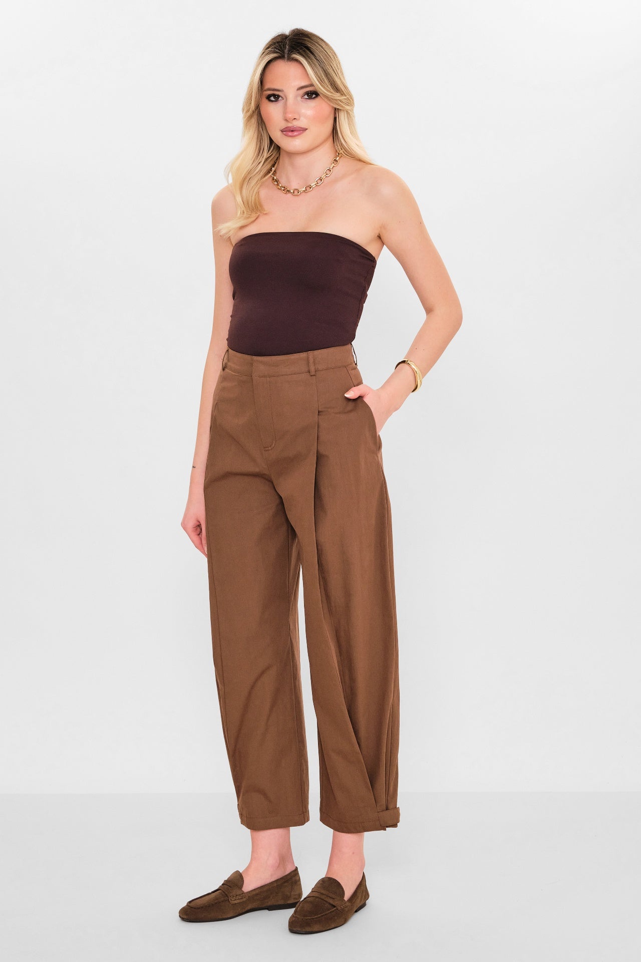 Qm - Plus Size Trousers (QM.Y26.PNT.QP206) - 8690200084287