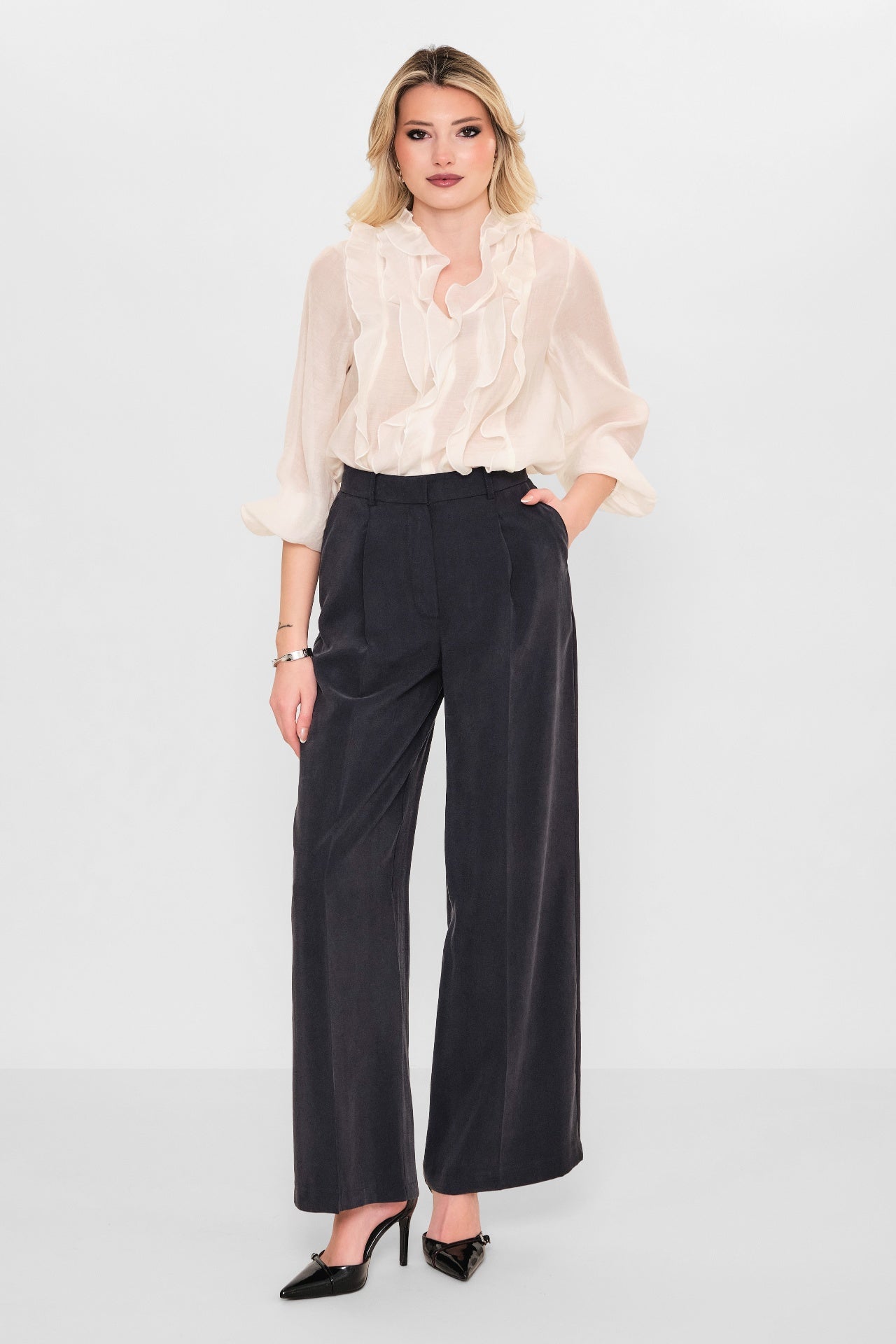 Qm - Plus Size Trousers (QM.Y26.PNT.QP209) - 8690200084294