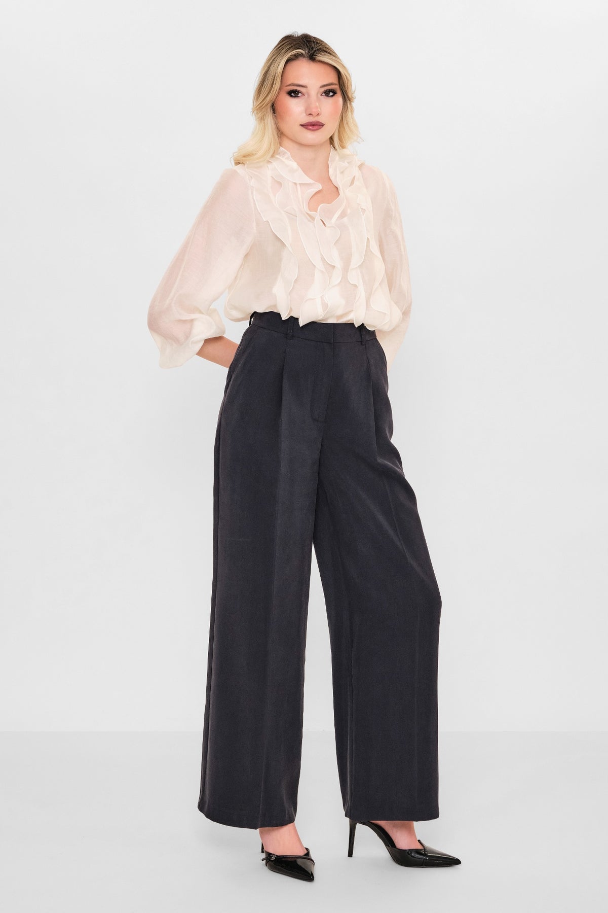 Qm - Plus Size Trousers (QM.Y26.PNT.QP209) - 8690200084294