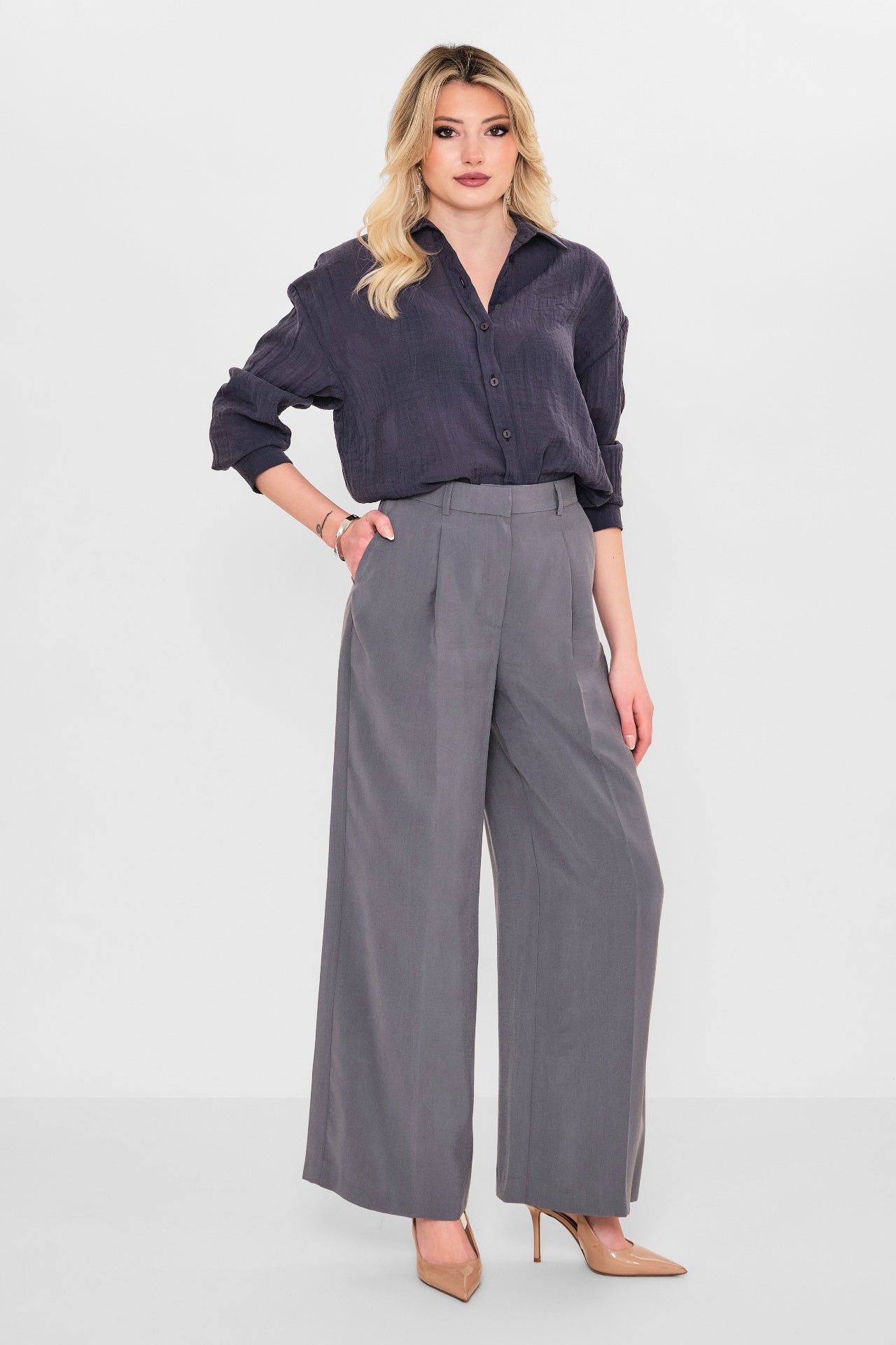 Qm - Plus Size Trousers (QM.Y26.PNT.QP209) - 8690200084300