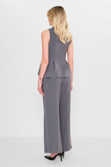 Qm - Plus Size Waistcoat (QM.Y26.YK.QY25) - 8690200084331