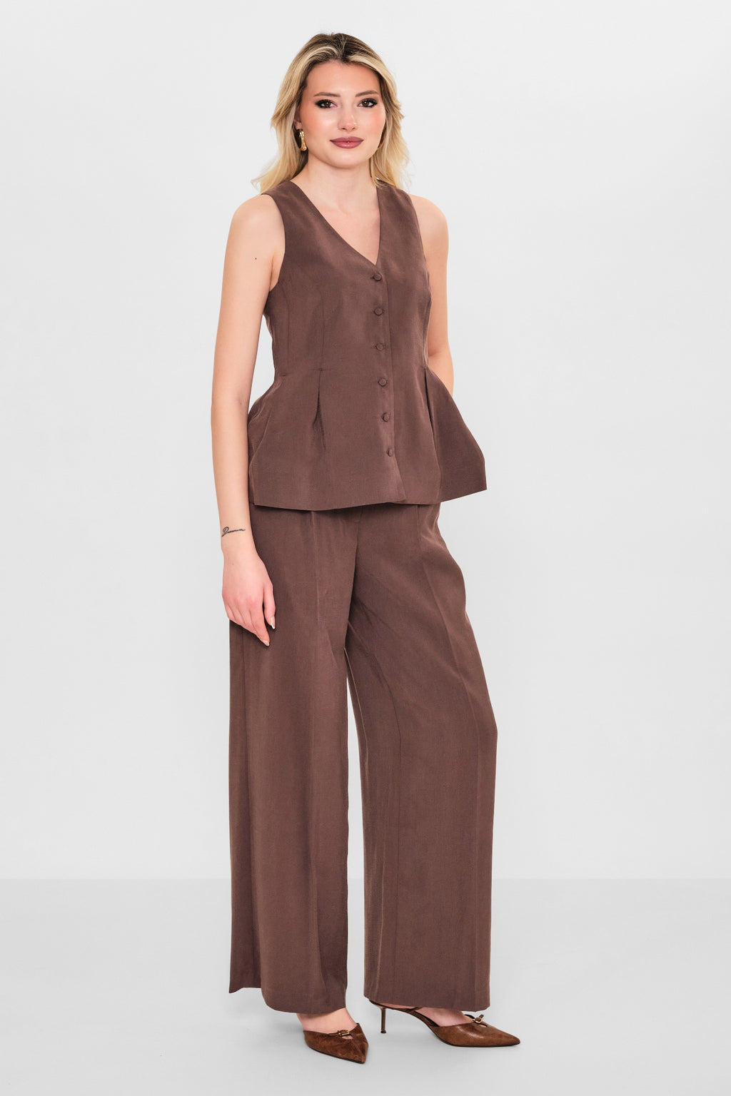 Qm - Plus Size Waistcoat (QM.Y26.YK.QY25) - 8690200084348