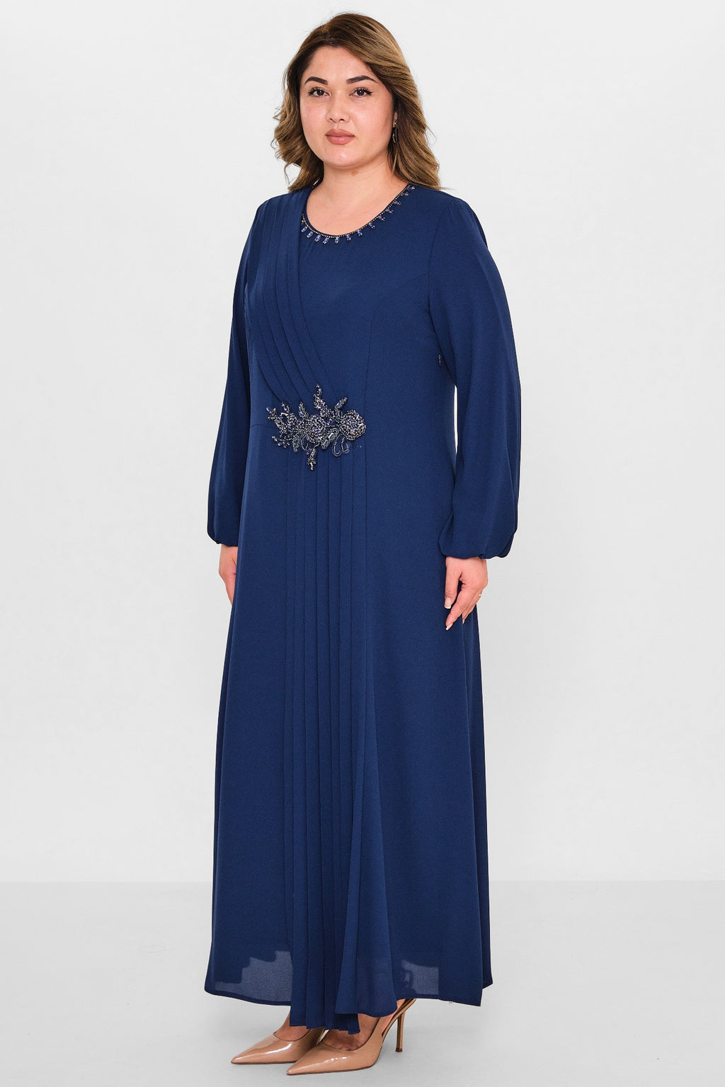 Gumanize - Plus Size Dress (GMZ2026-157-6842) - 8690200084355
