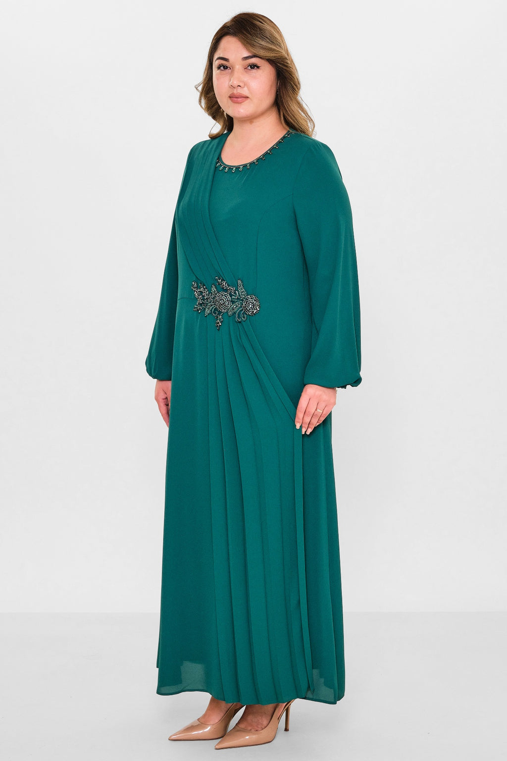 Gumanize - Plus Size Dress (GMZ2026-157-6842) - 8690200084362
