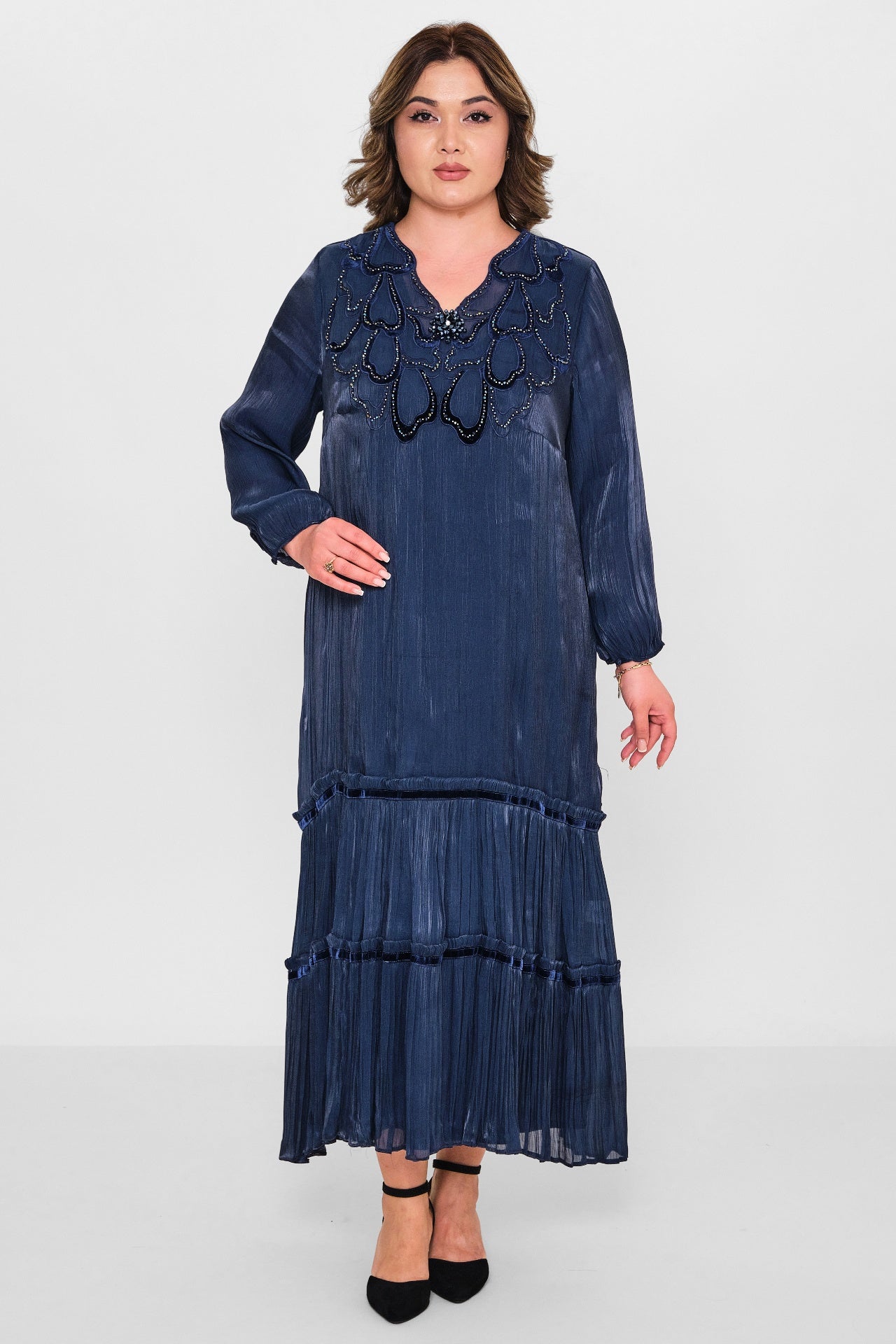 Gumanize - Plus Size Dress (GMZ2026-190-7316) - 8690200084584