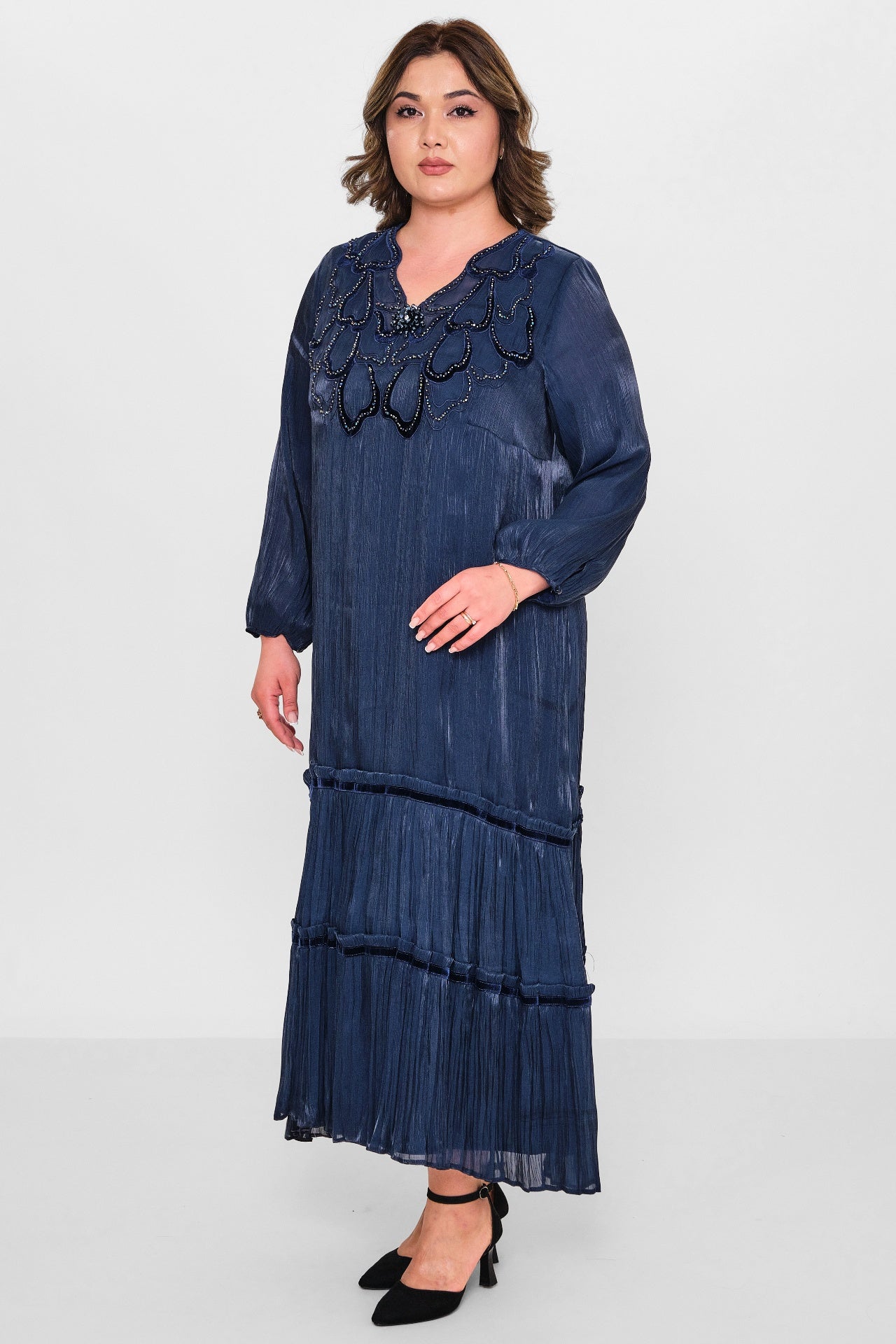 Gumanize - Plus Size Dress (GMZ2026-190-7316) - 8690200084584