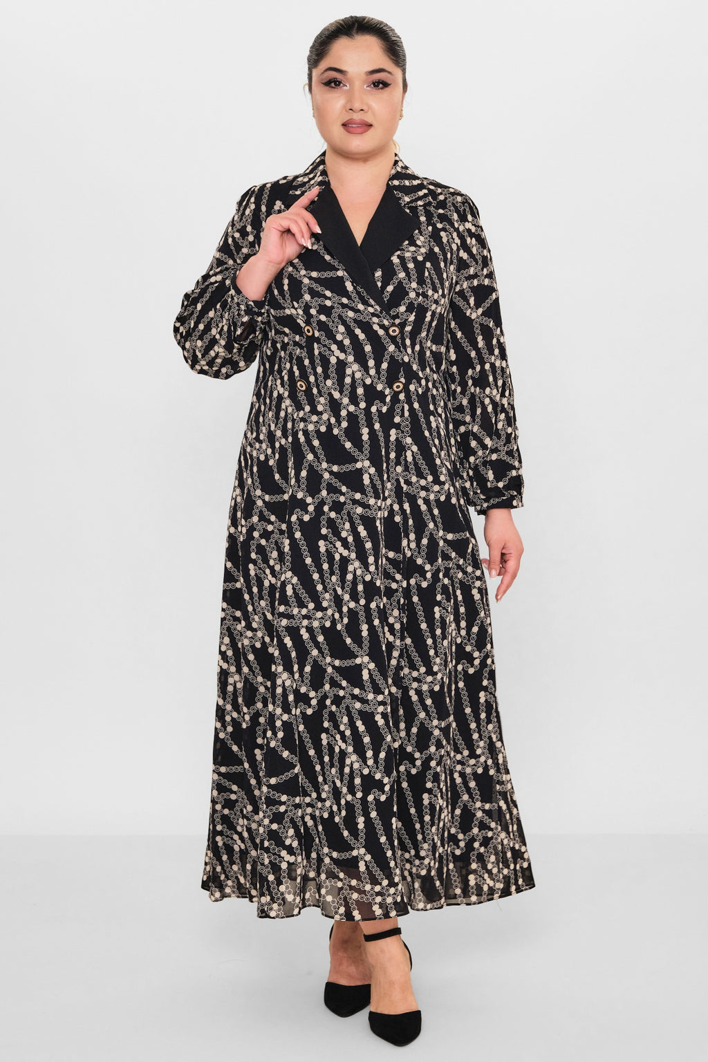 Gumanize - Plus Size Dress (GMZ2026-291-8052) - 8690200084607