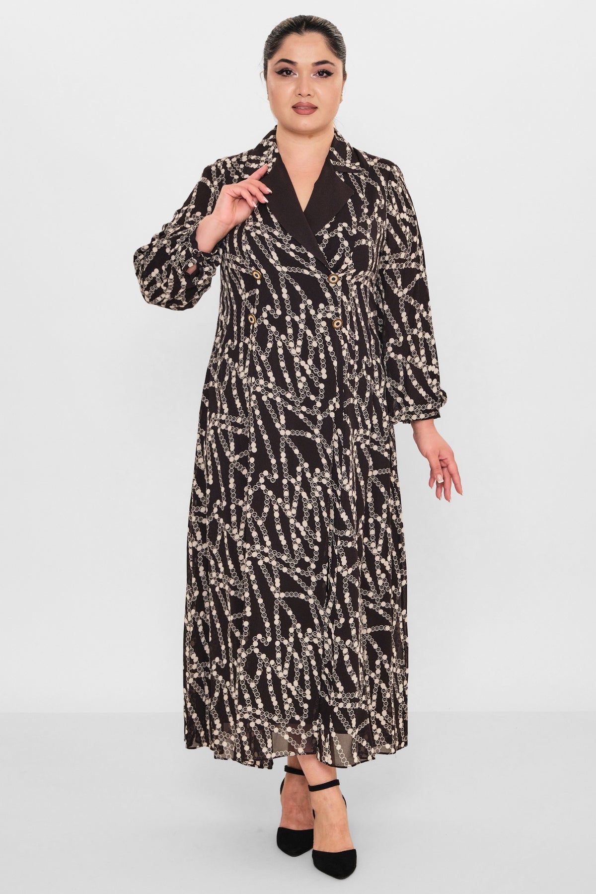 Gumanize - Plus Size Dress (GMZ2026-291-8052) - 8690200084614