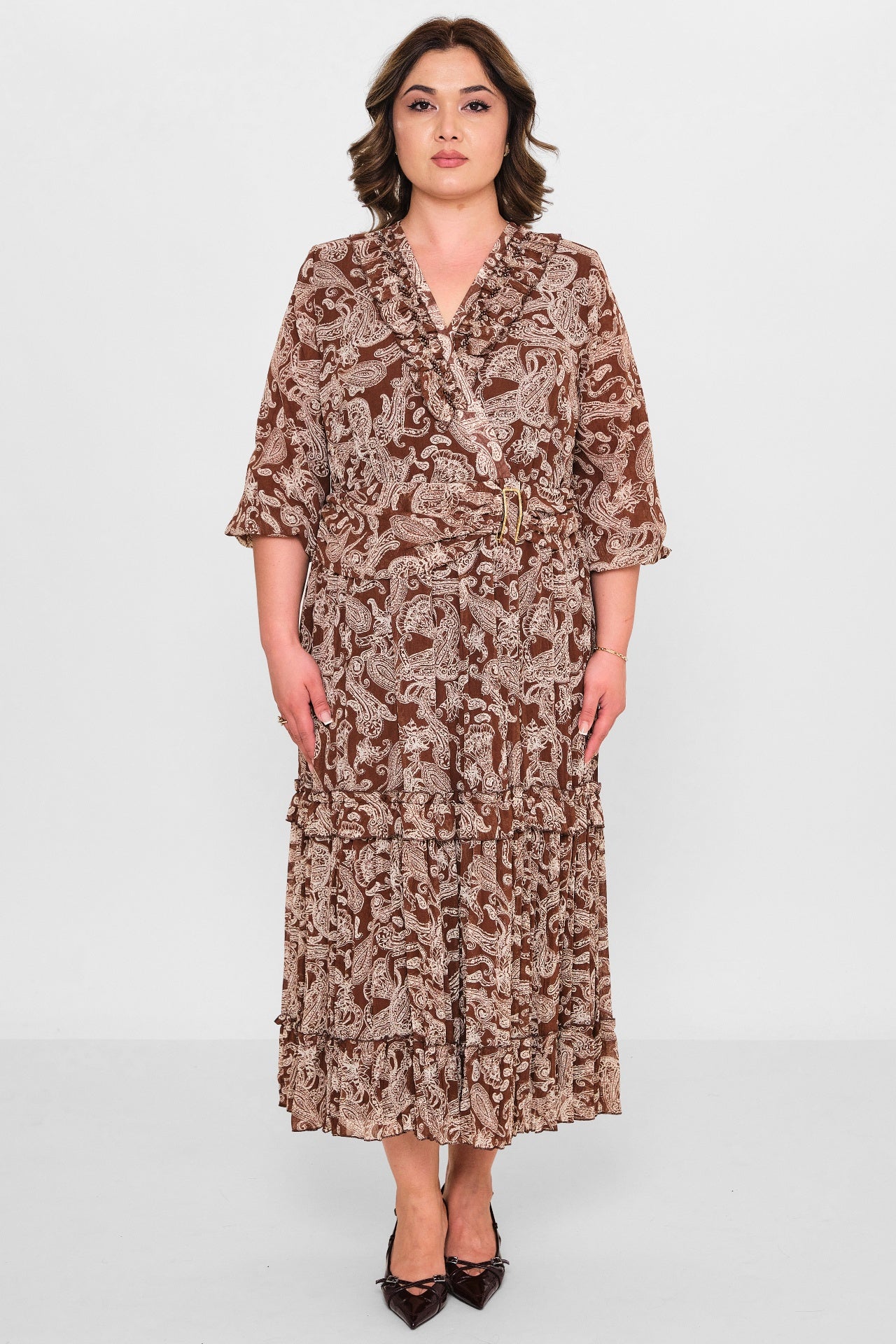 Gumanize - Plus Size Dress (GMZ2026-435-7990) - 8690200084652