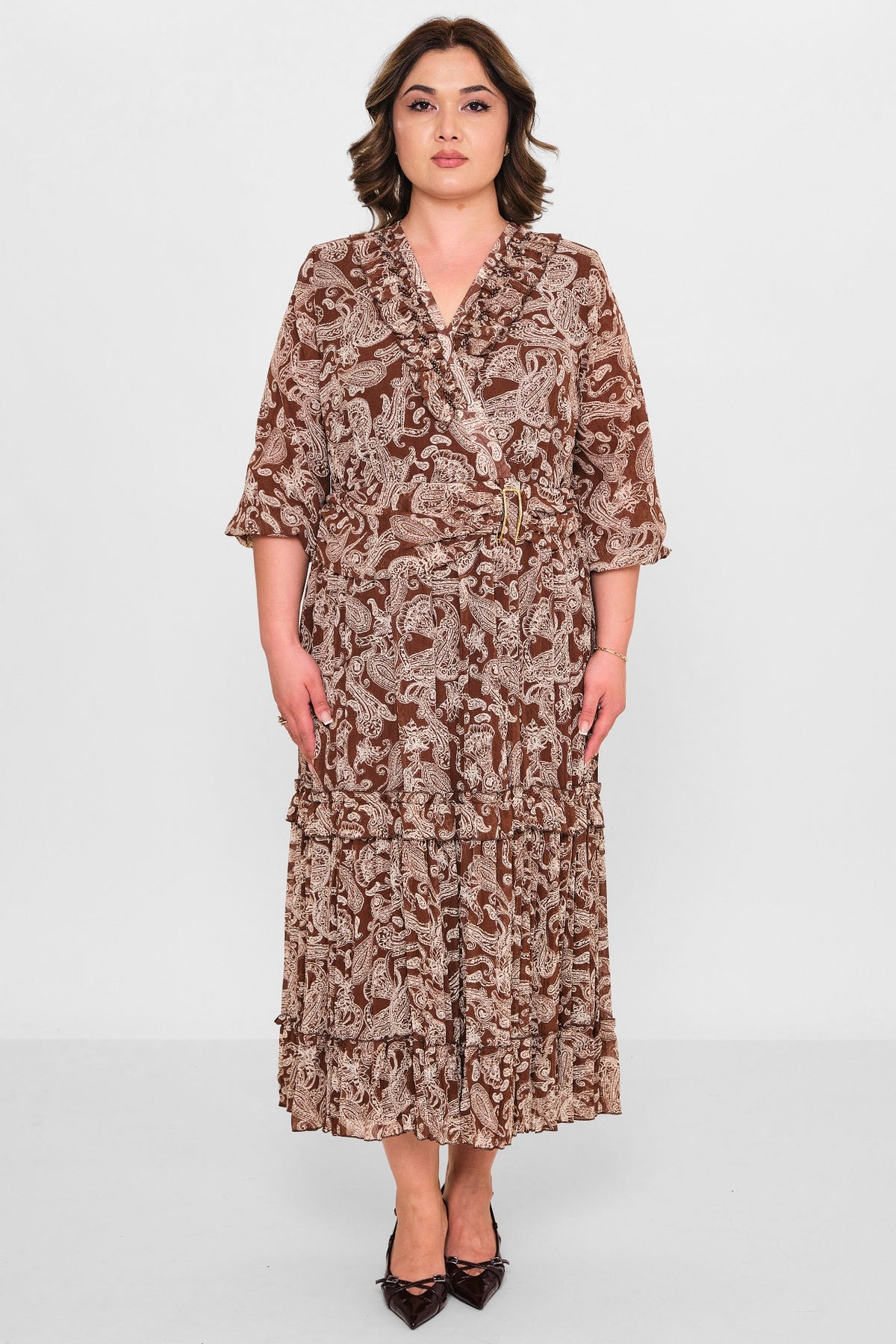 Gumanize - Plus Size Dress (GMZ2026-435-7990) - 8690200084652