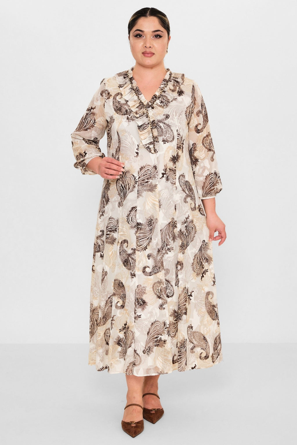 Gumanize - Extended Plus Size Dress (GMZ2026-498-7997) - 8690200084676