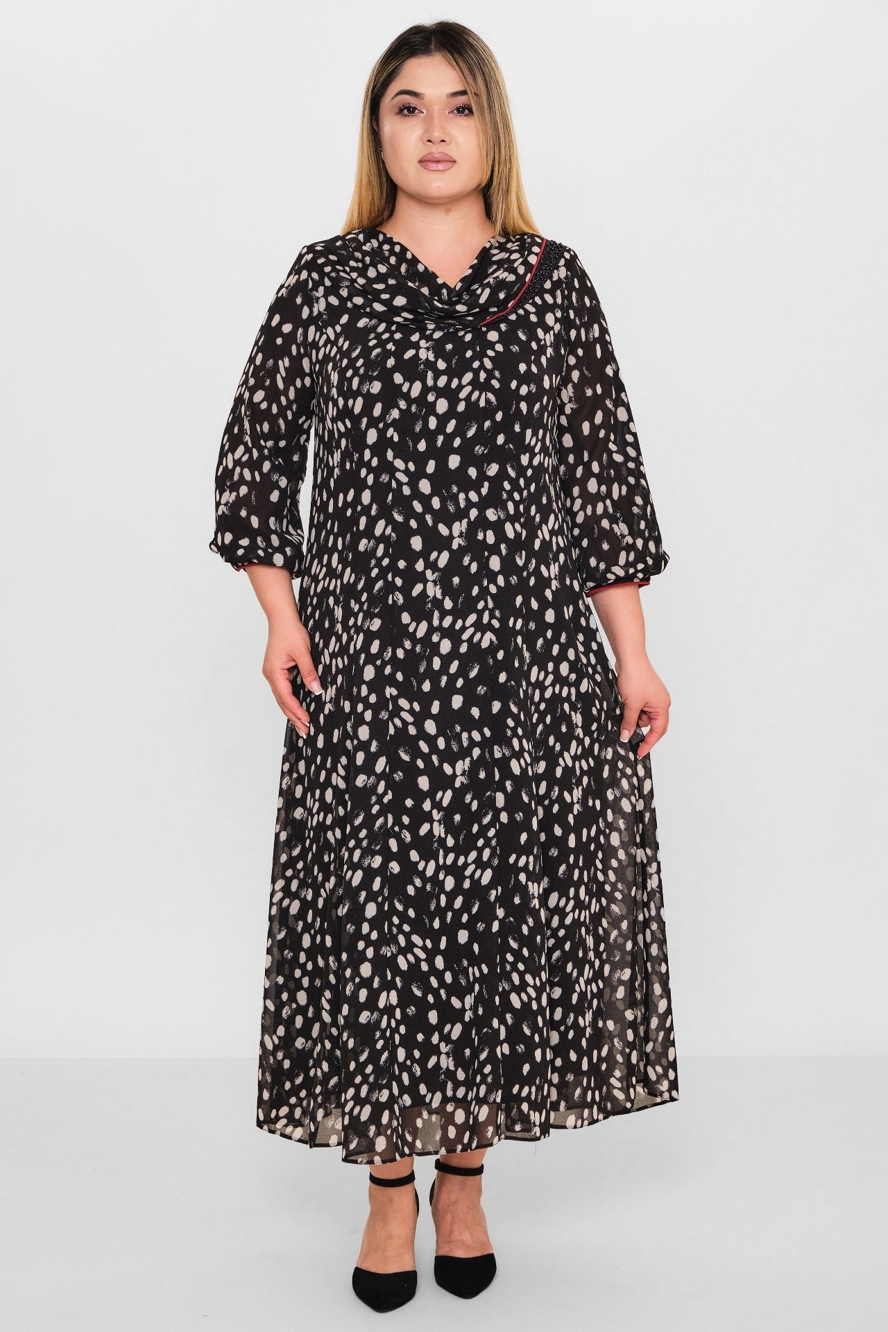 Gumanize - Extended Plus Size Dress (GMZ2026-555-7999) - 8690200084683