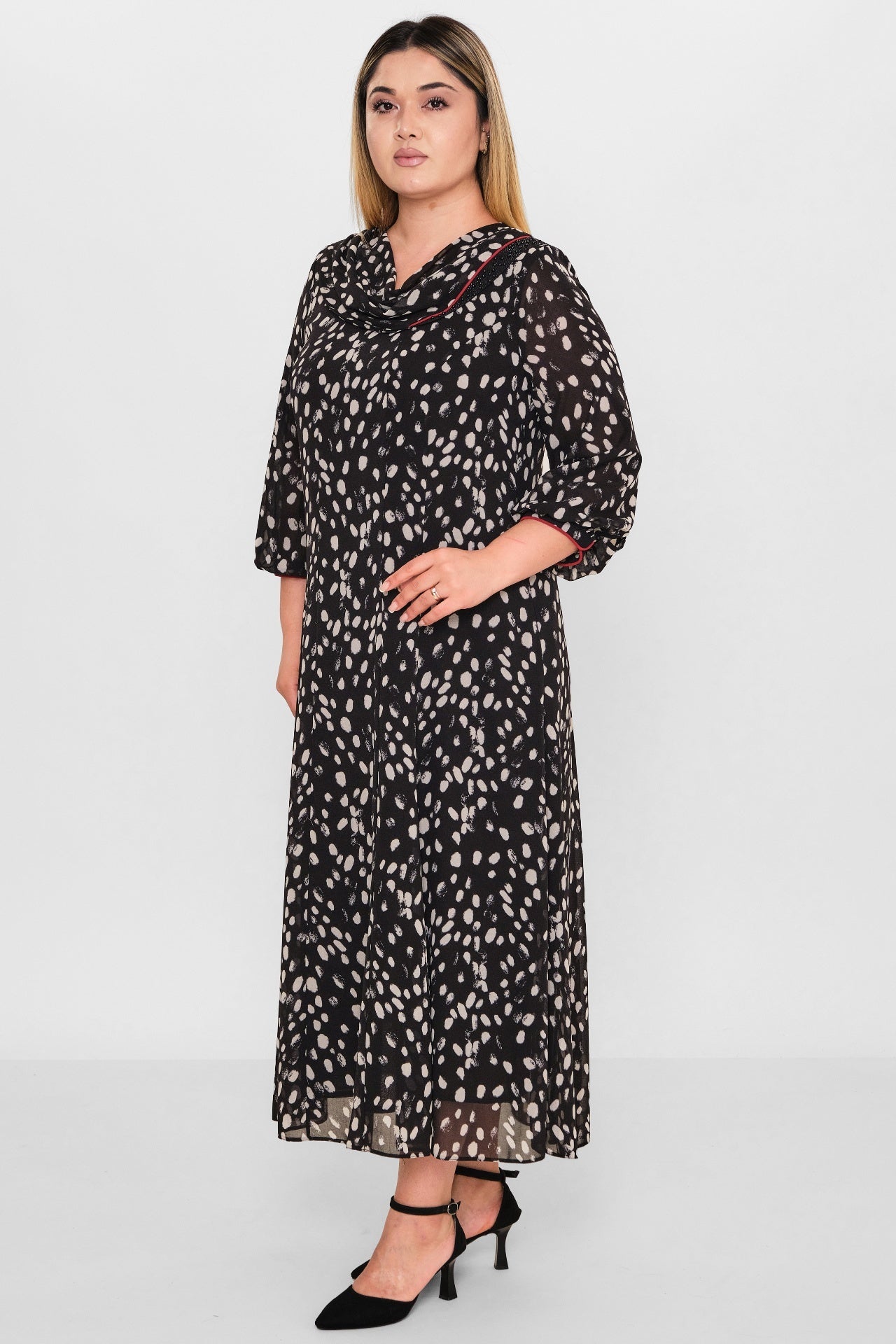 Gumanize - Extended Plus Size Dress (GMZ2026-555-7999) - 8690200084683