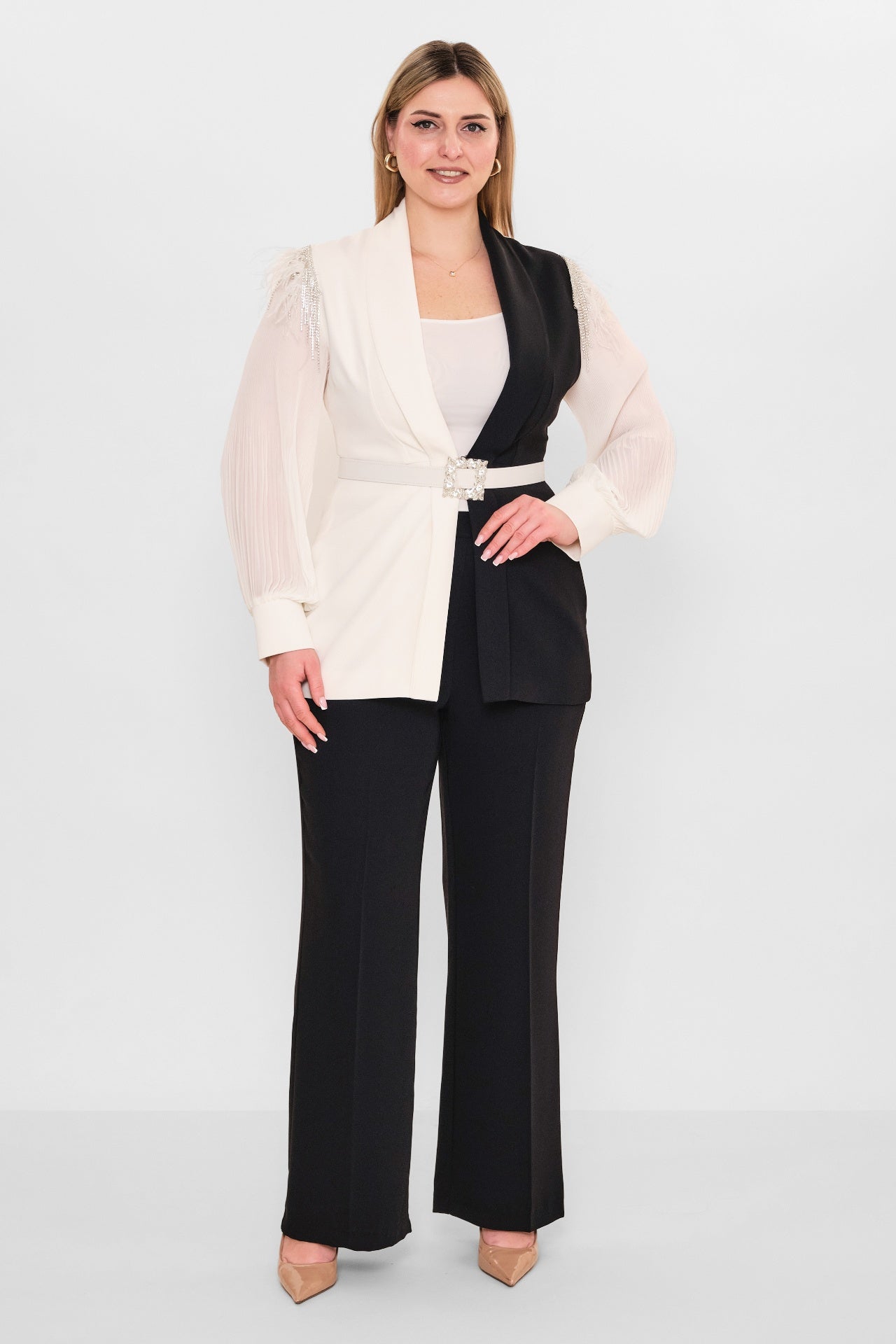 Qne Tu - Plus Size Suit (QNE26Y5116BB) - 8690200084737