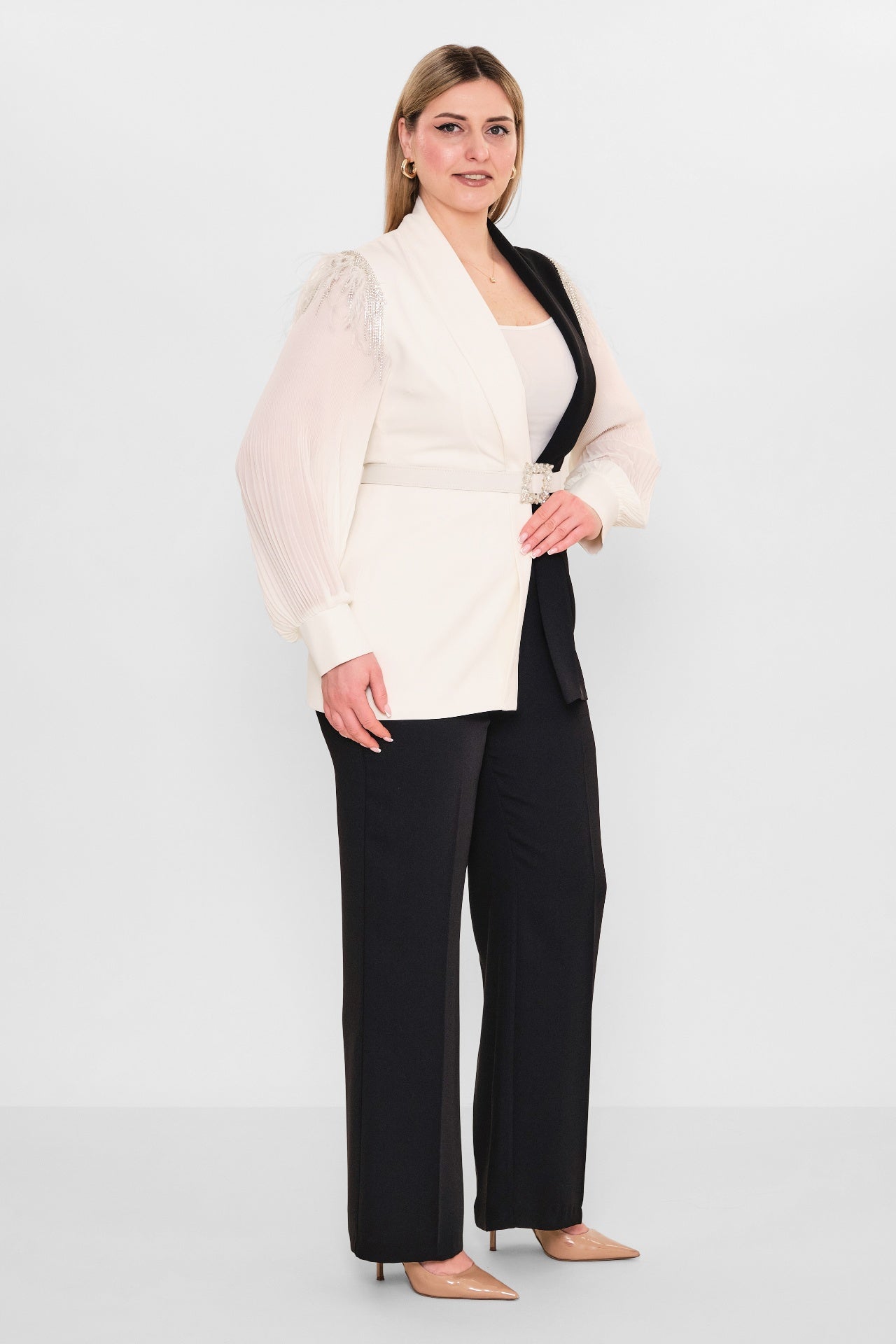 Qne Tu - Plus Size Suit (QNE26Y5116BB) - 8690200084737