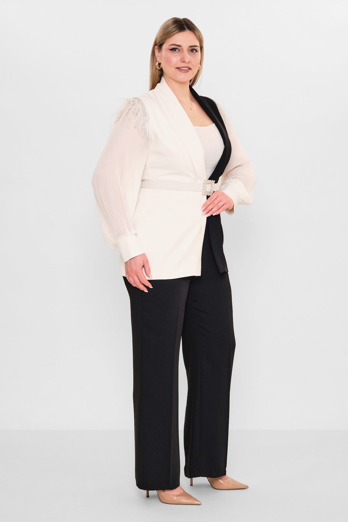 Qne Tu - Plus Size Suit (QNE26Y5116BB) - 8690200084737