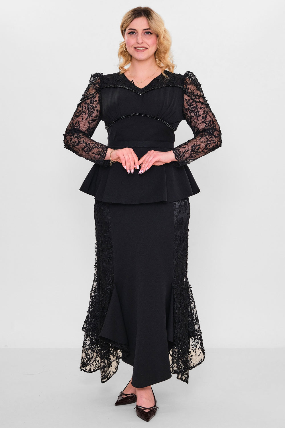 Qne tu - Plus Size Dress (QNE26Y6215BB) - 8690200085413
