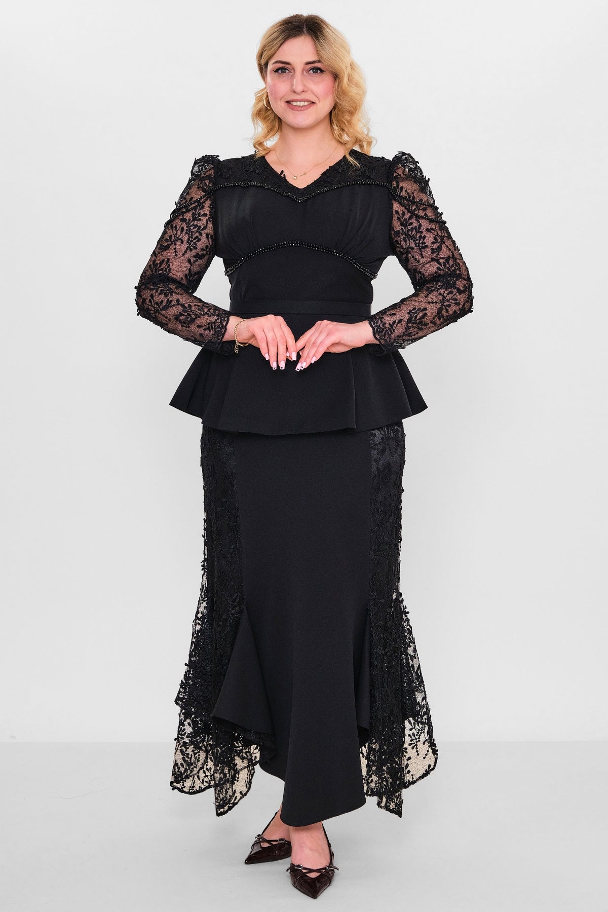 Qne tu - Plus Size Dress (QNE26Y6215BB) - 8690200085413