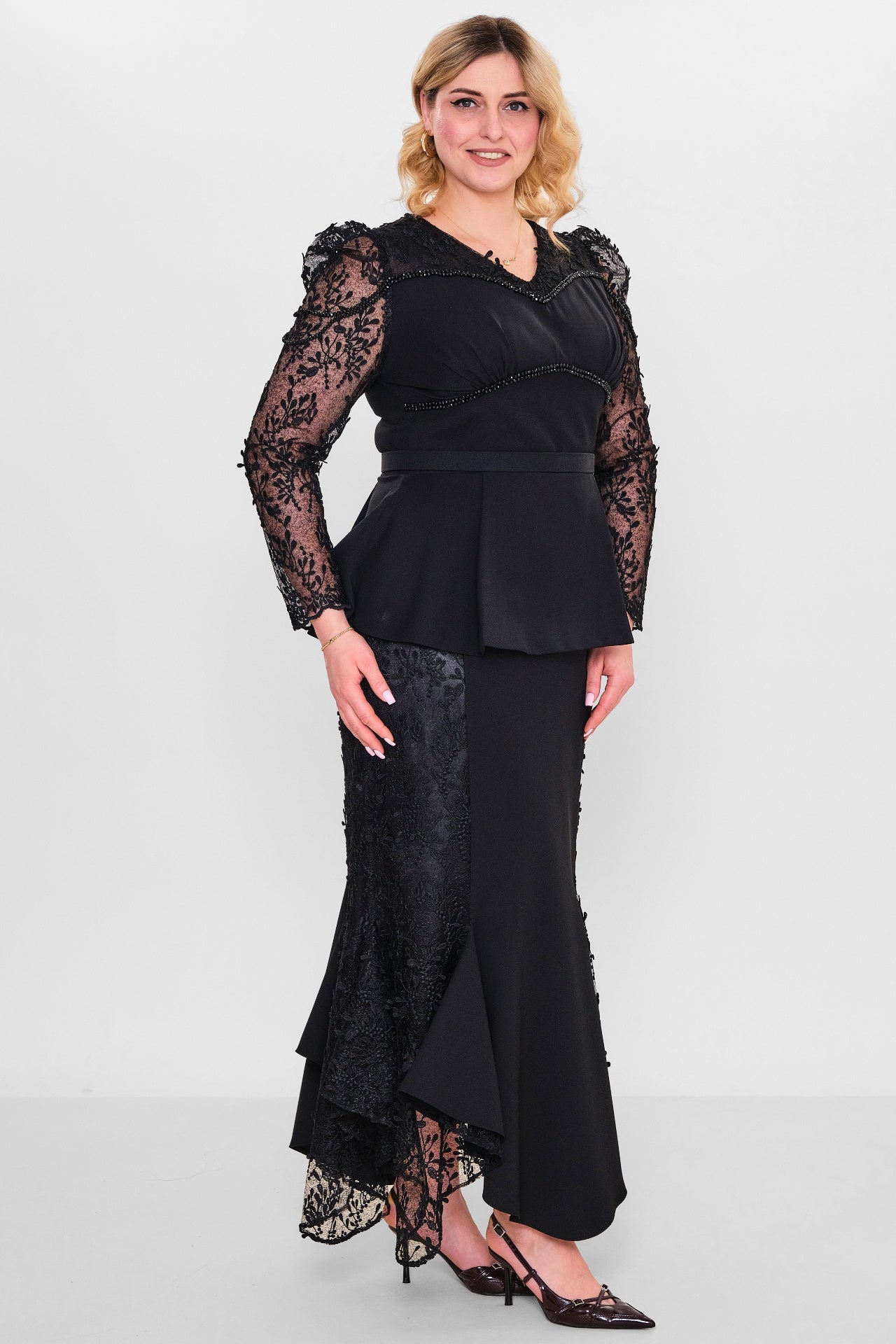 Qne tu - Plus Size Dress (QNE26Y6215BB) - 8690200085413