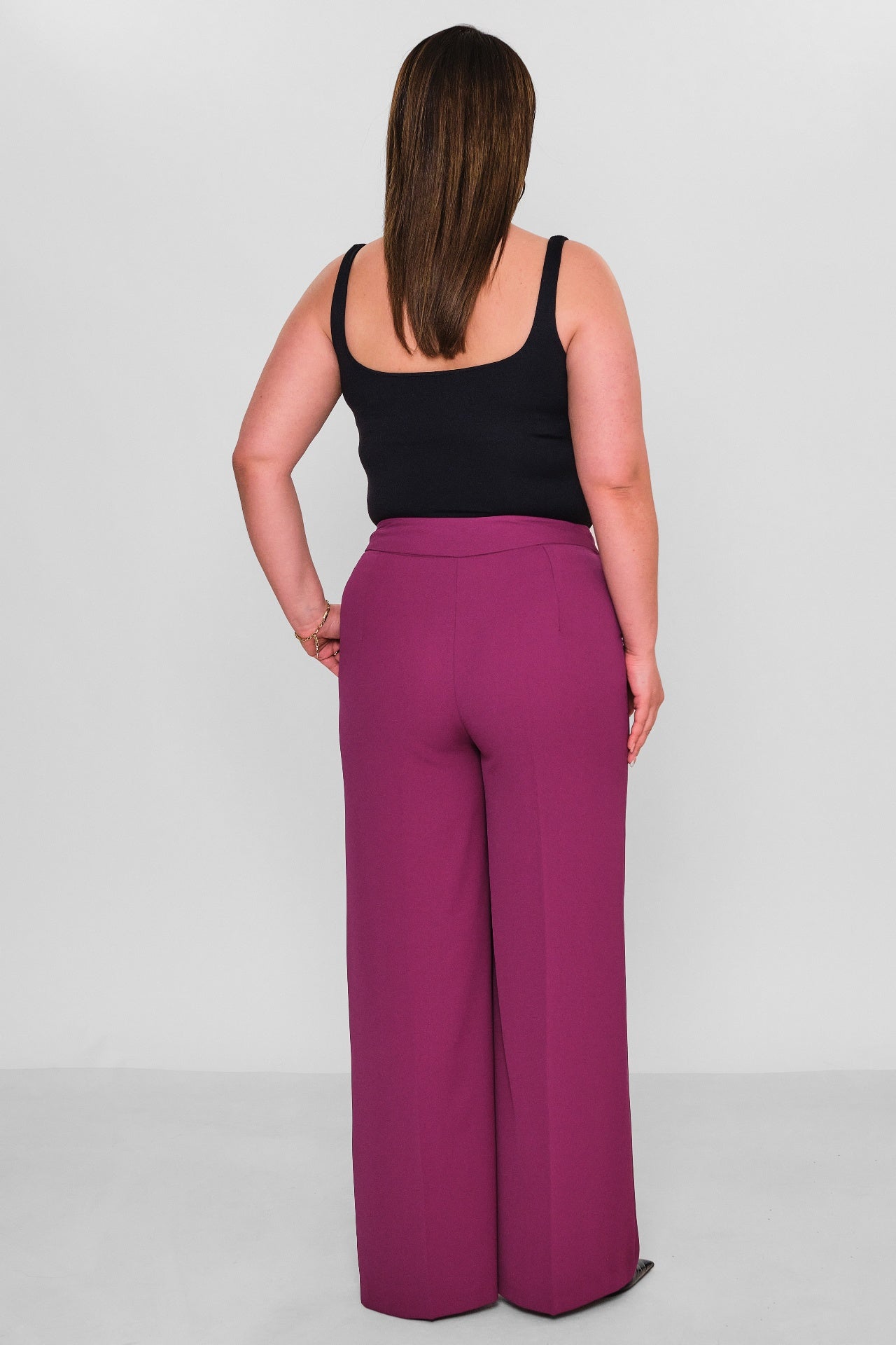 Selen - Plus Size Trousers (SLN26Y11876) - 8690200085697