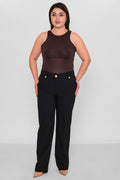 Selen - Plus Size Trousers (SLN26Y11896) - 8690200085871