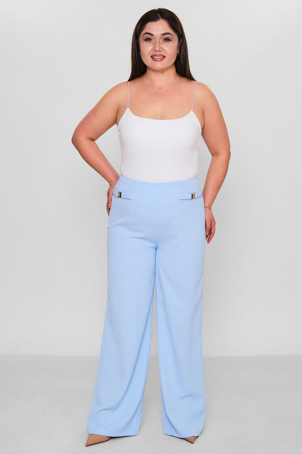 Selen - Plus Size Trousers (SLN26Y11903) - 8690200085963